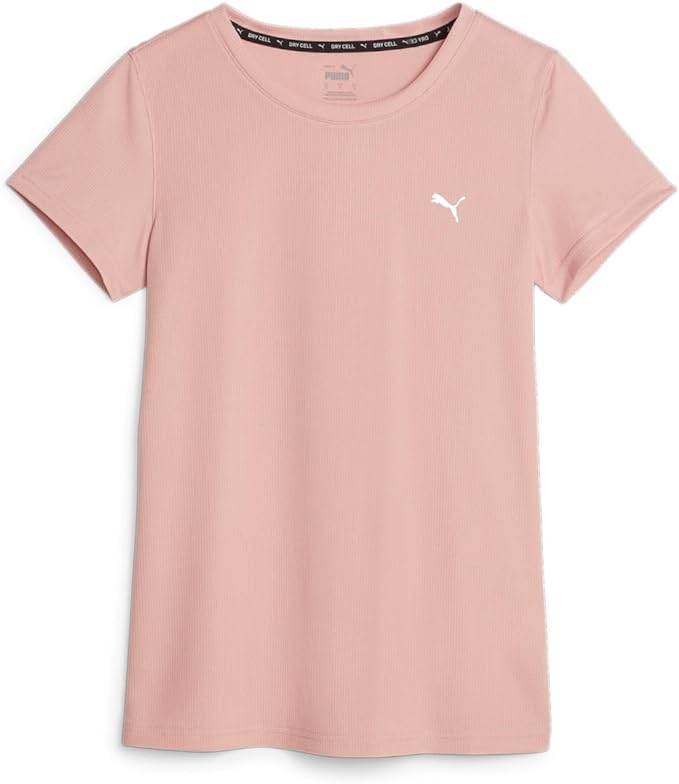 criterios para seleccionar la mejor ropa deportiva camisa mujer puma color salmon